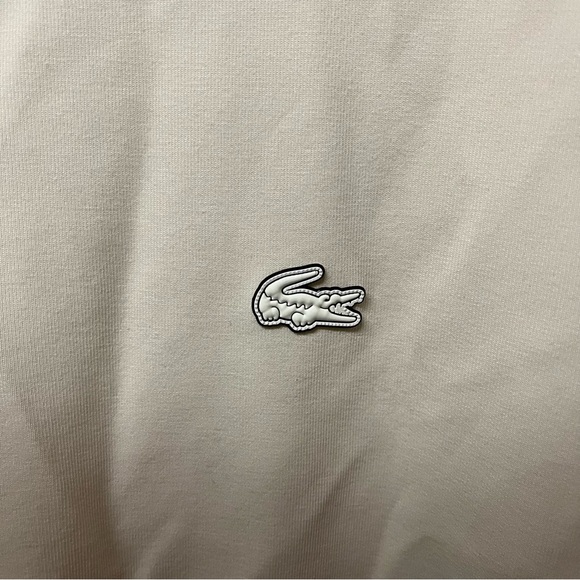 LACOSTE SH0068 6GD Men's Loose Fit Two-Ply Piqué Sweatshirt Size XL - Picture 5 of 10